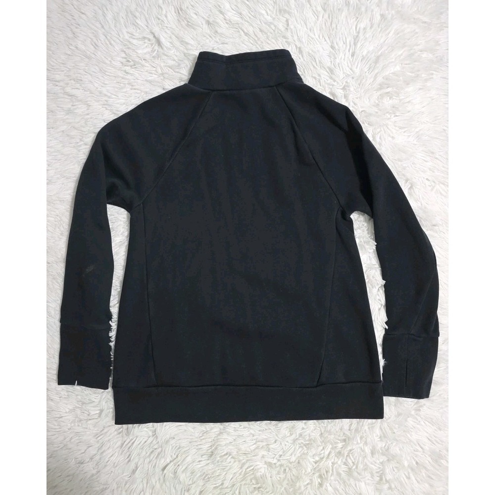 Fabletics Size XS Black Zaylee‎ Funnel Neck Sweatshirt Tunic Warm Fleece Gym